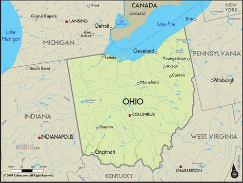 where is ohio usa.